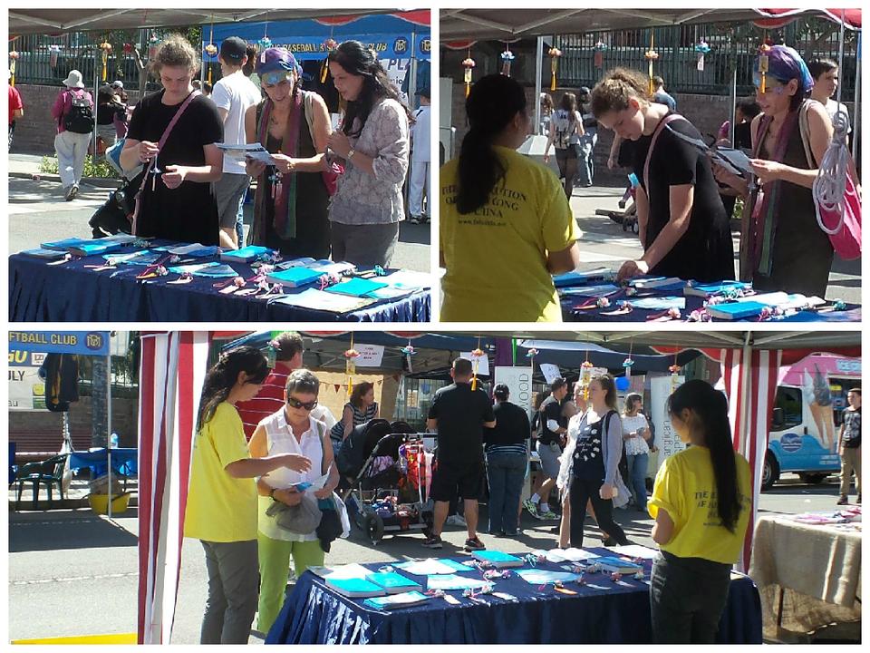 Image for article Nueva Gales del Sur, Australia: Falun Gong es popular en el evento comunal de Springwood (Fotos)