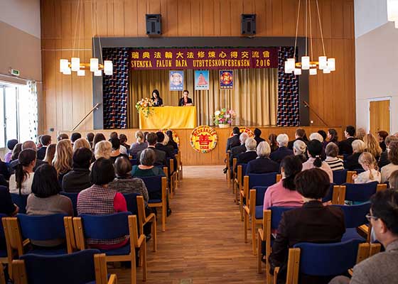 Image for article Los practicantes comparten sus entendimientos en la Conferencia de Falun Dafa 2016 en Suecia