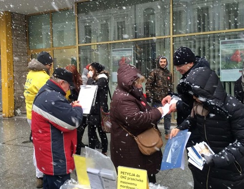Image for article Practicantes de Falun Gong en Polonia informan sobre la persecución en evento caritativo