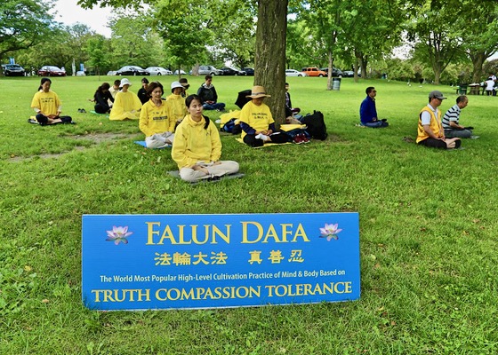Image for article Ottawa, Canadá: “Siempre busco cosas positivas y maravillosas en la vida y Falun Gong es una respuesta”