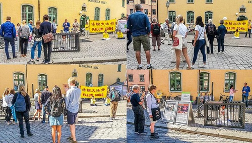 Image for article Presentando Falun Gong en la isla de Gotland durante Almedalsveckan