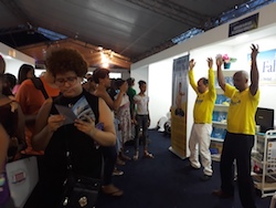Image for article República Dominicana: La Asociación de Falun Dafa promueve sus enseñanzas en la Feria Internacional del Libro de Santo Domingo 2019
