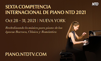 Image for article Competencia Internacional de Piano NTD abre las inscripciones de 2021 para su sexta edición