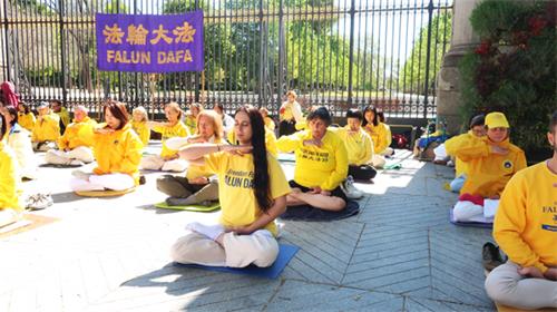 Image for article Madrid: Los practicantes de Falun Dafa conmemoran la Apelación Pacífica del 25 de Abril