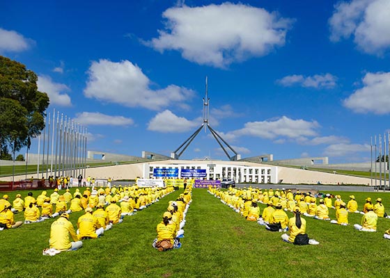 Image for article ​Australia: Concentración en Capital Hill pide el fin a la persecución en China