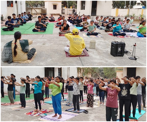 Image for article Nagpur, India: estudiantes universitarios se benefician del aprendizaje de Falun Dafa