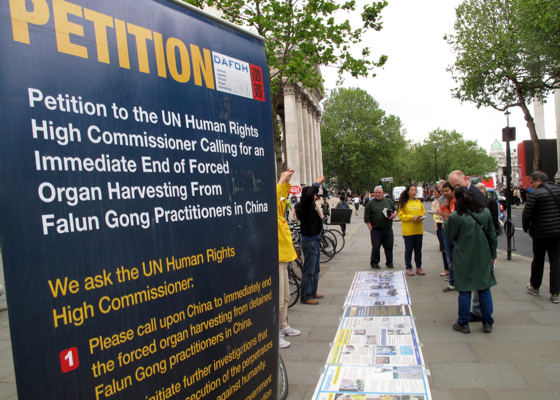 Image for article Amplio apoyo a Falun Gong en Londres