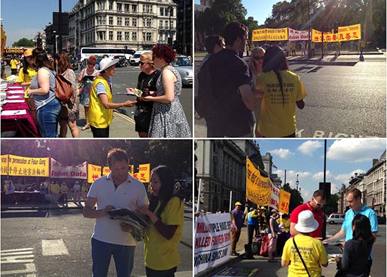 Image for article Actividades en Europa marcan el 17.º aniversario de la resistencia pacífica de Falun Gong