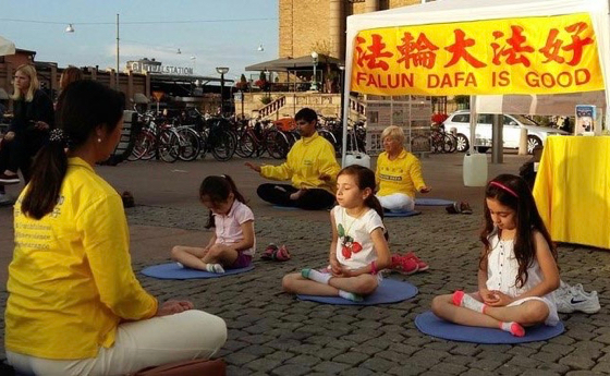 Image for article Gran aceptación de Falun Gong en el Festival de la Cultura de Gotemburgo