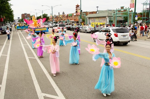 Image for article Apoyo en Chicago a la resistencia pacífica de Falun Gong