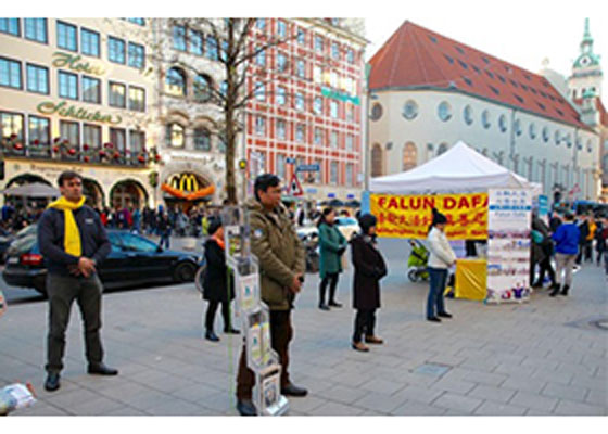 Image for article Actividades de Falun Gong en el Día de los Derechos Humanos en Alemania y Bélgica reciben gran apoyo