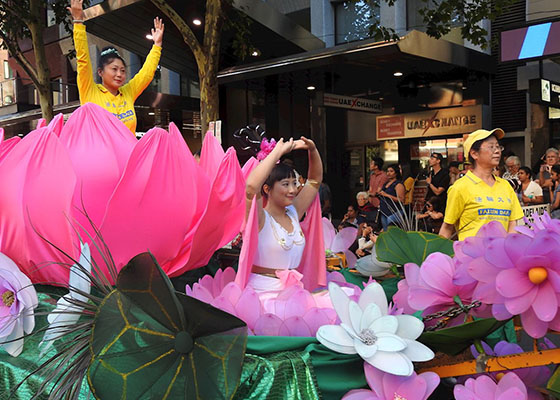 Image for article Adelaida: Falun Dafa es bienvenido en el desfile del Día de Australia