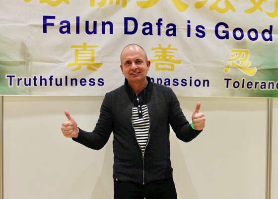 Image for article Dinamarca: Encuentros afortunados con Falun Dafa en la Expo de la Salud