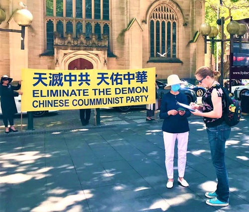 Image for article Sídney: La petición para poner fin al PCCh genera conciencia sobre la persecución en China