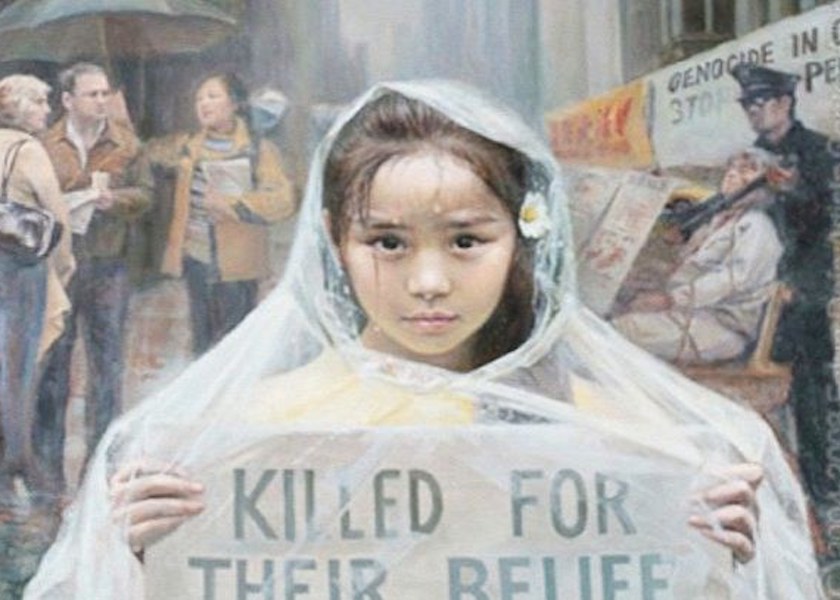 Image for article Estudiante de secundaria en Reino Unido: creando conciencia sobre Falun Dafa