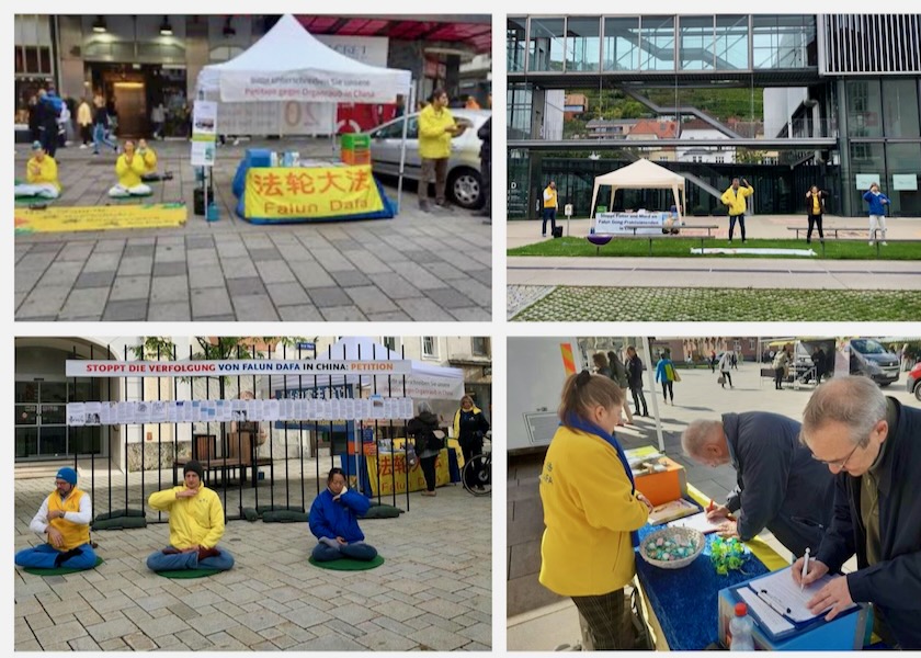 Image for article ​Austria: la gira en auto por 14 ciudades sensibiliza sobre la persecución a Falun Dafa