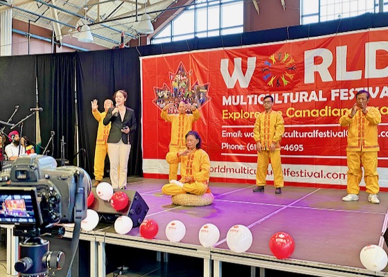 Image for article ​Canadá: Falun Dafa alabado en el Festival Multicultural Mundial de Ottawa