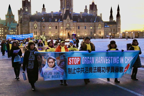Image for article Ottawa, Canadá: Manifestación para protestar por las atrocidades de la sustracción de órganos en China