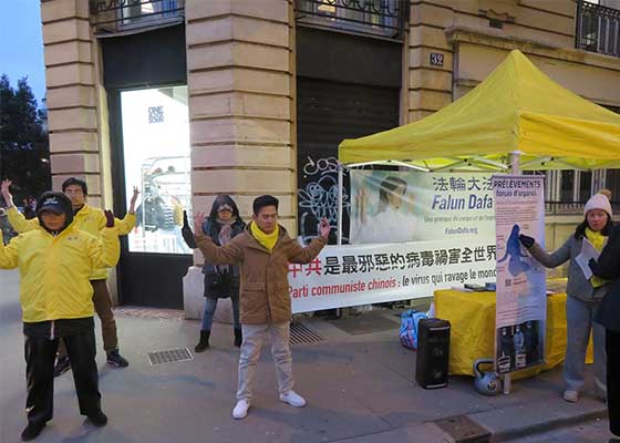 Image for article ​Francia: Los principios de Falun Dafa elogiados por los asistentes al evento en París
