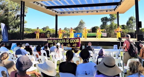 Image for article Falun Dafa es bienvenido en la Celebración del Día de Australia en Perth