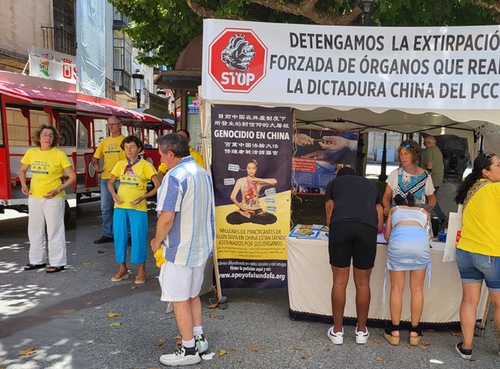 Image for article Los españoles admiran la resistencia pacífica de Falun Dafa a la persecución