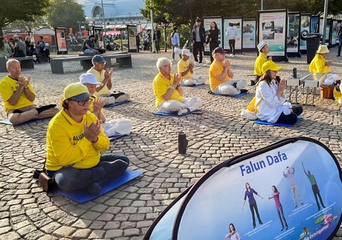 Image for article Suecia: Falun Dafa es la “escena más hermosa
