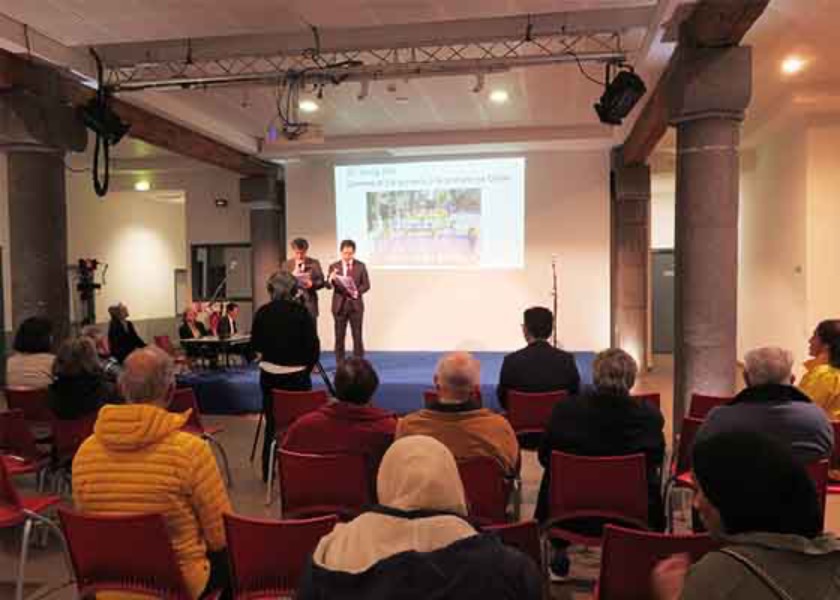 Image for article Francia: Seminario celebrado en Agde para denunciar la persecución a Falun Dafa