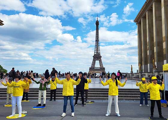 Image for article Francia: Evento cerca de la Torre Eiffel conmemora la Apelación Pacífica del 25 de Abril