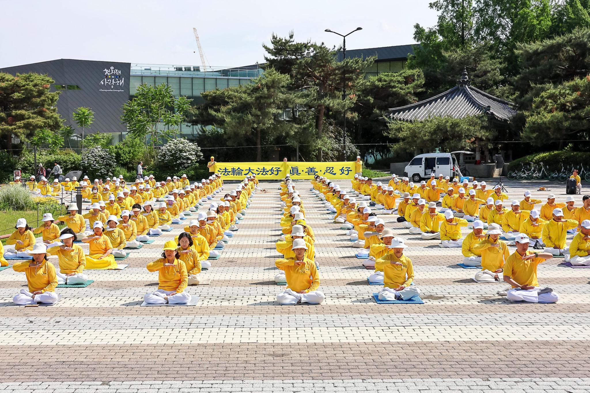 Image for article Los practicantes de toda Corea del Sur celebran el Día Mundial de Falun Dafa