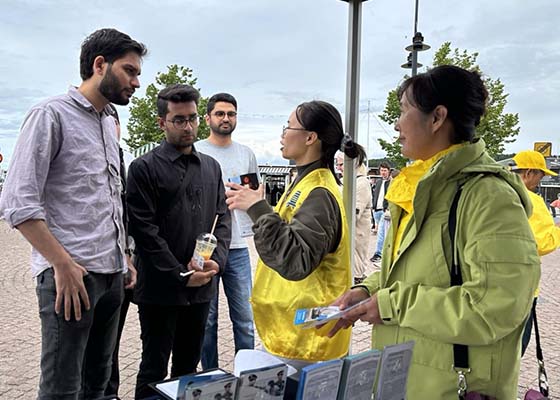 Image for article Finlandia: Residentes de Lahti piden el fin de la persecución a Falun Dafa