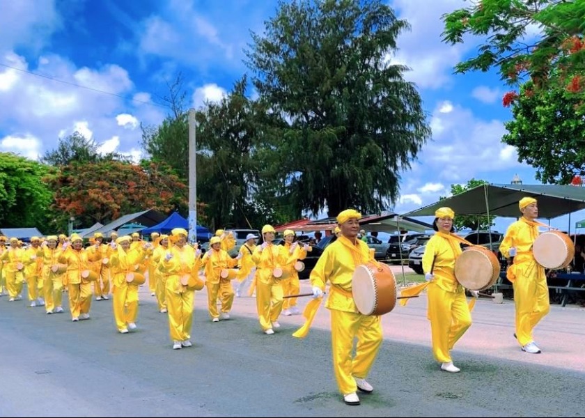 Image for article Saipan: Falun Dafa es bienvenido en el desfile del Día de la Liberación