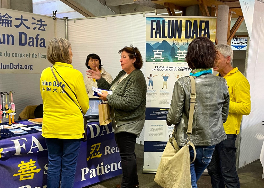 Image for article Francia: Falun Dafa presentado en la Expo de Pontchâteau