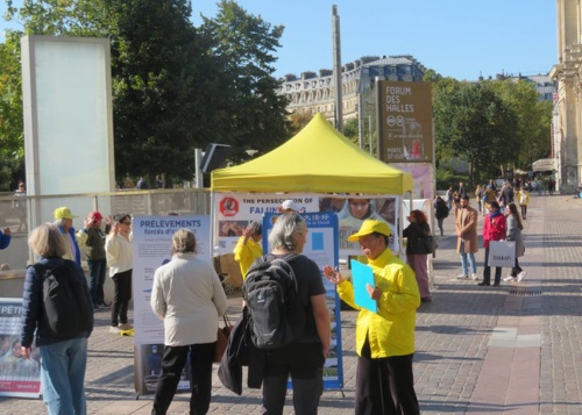 Image for article París, Francia: Evento para presentar Falun Dafa recibe apoyo público