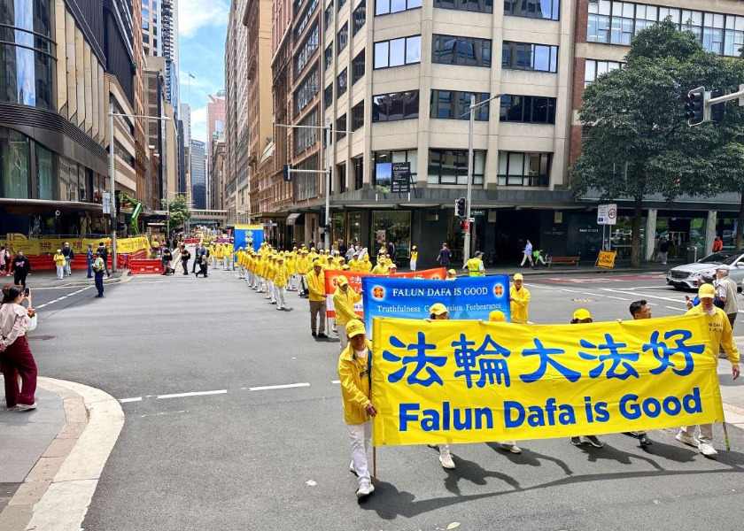 Image for article Sídney, Australia: Los residentes aprecian la marcha de Falun Dafa