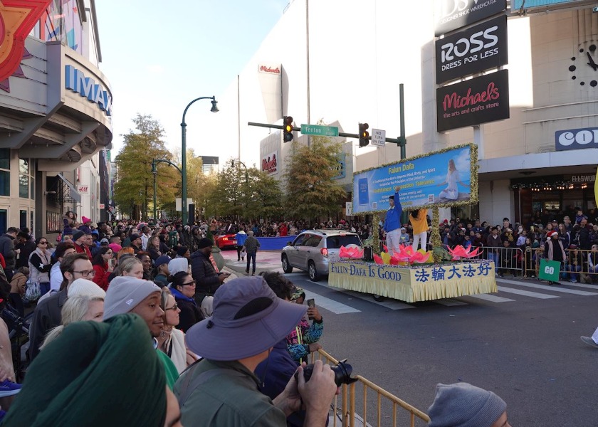 Image for article Maryland, EE. UU: Falun Dafa bienvenido durante el Desfile de Acción de Gracias