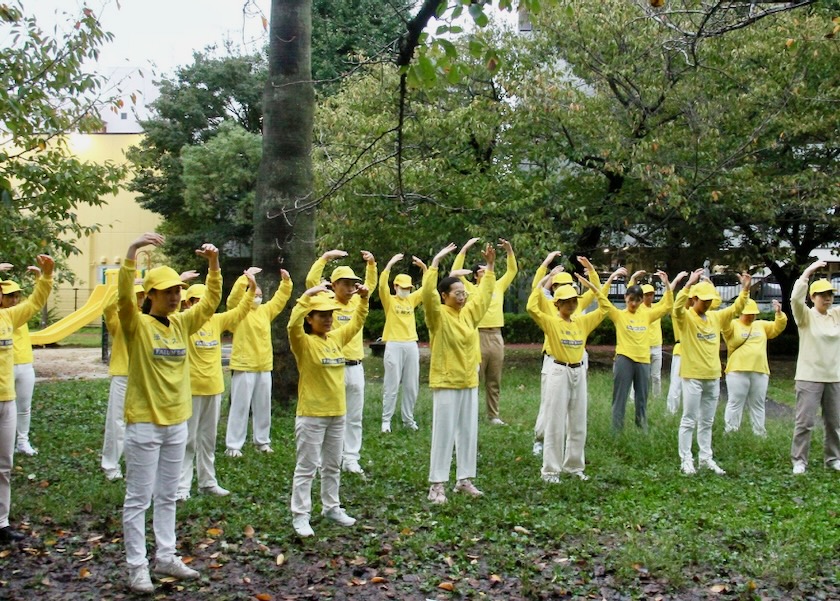 Image for article Fukuoka, Japón: La gratitud de los practicantes de Falun Dafa