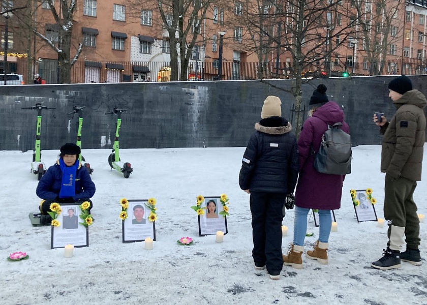 Image for article Finlandia: La gente apoya la manifestación pacífica contra la persecución en el Día de los Derechos Humanos