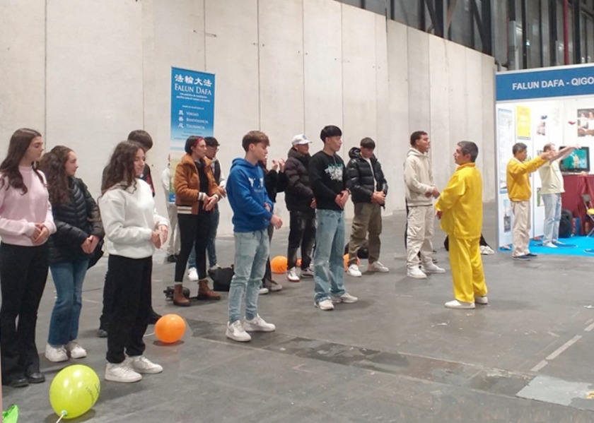 Image for article ​España: Falun Dafa es bienvenido en la Exposición de Salud Natural de Madrid