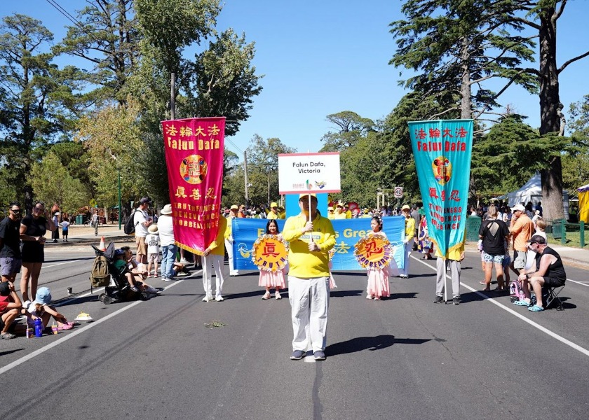 Image for article Australia: Falun Dafa es bienvenido en un desfile en Victoria