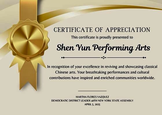 Image for article Líderes estadounidenses y canadienses aplauden a Shen Yun: