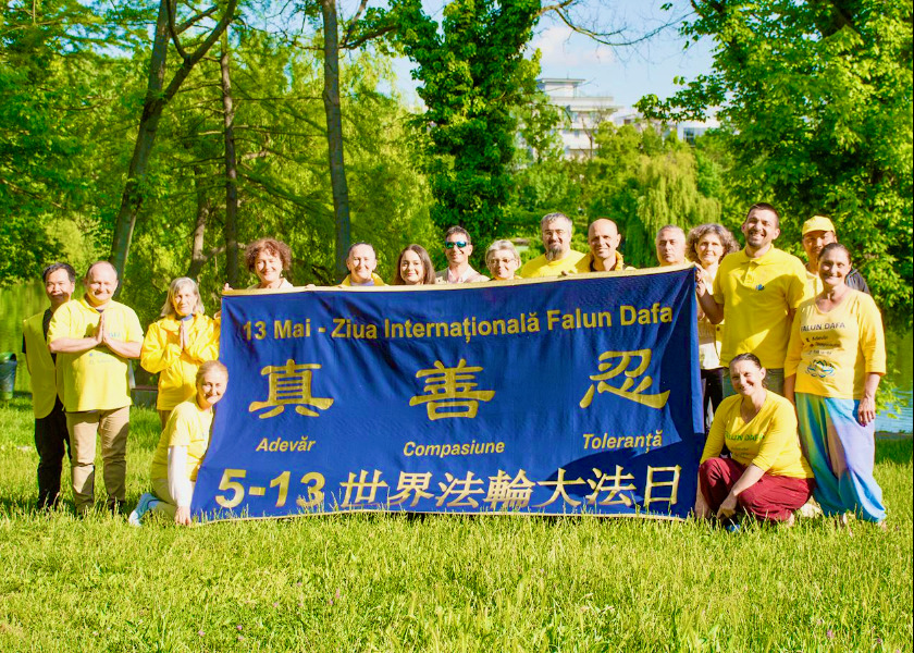 Image for article Rumania: Día Mundial de Falun Dafa Celebrado en Bucarest