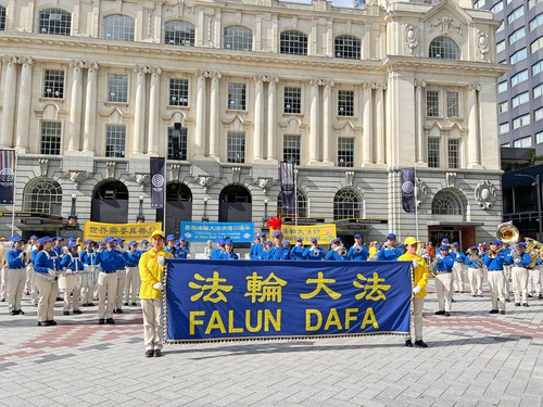 Image for article Nueva Zelanda: Practicantes se reúnen para celebrar el Día Mundial de Falun Dafa