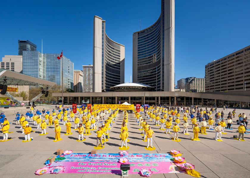 Image for article Canadá: Manifestación y desfile en Toronto celebran el Día de Falun Dafa (Segunda parte)