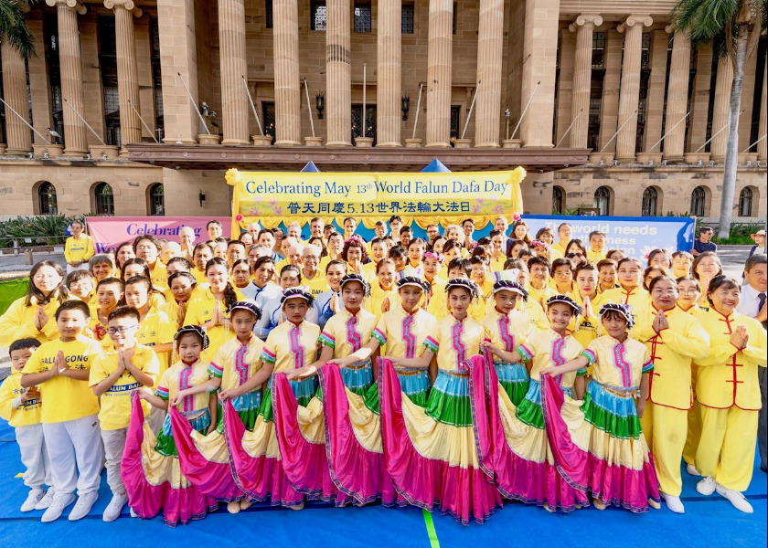 Image for article Queensland, Australia: Practicantes celebran el Día Mundial de Falun Dafa, difundiendo esperanza