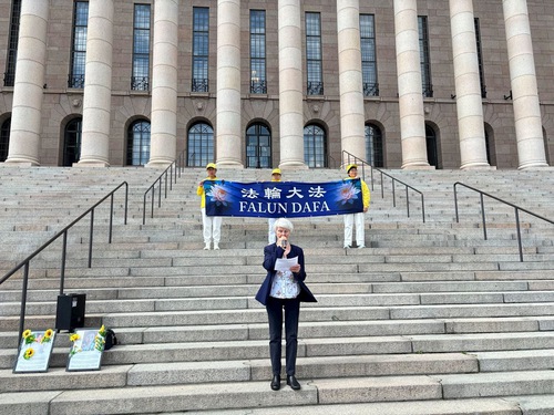 Image for article Manifestación pacífica en Finlandia para pedir el fin de la persecución del PCCh