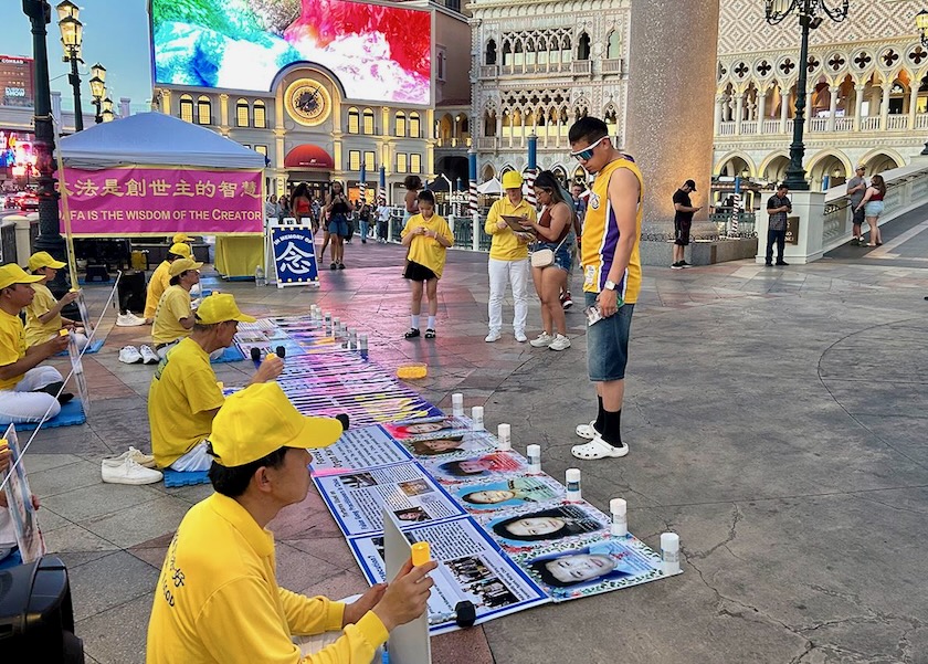 Image for article Las Vegas, EE. UU.: Actividades piden el fin de los 26 años de persecución a Falun Gong