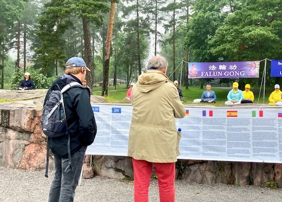 Image for article ​Finlandia: Presentando Falun Dafa en Helsinki