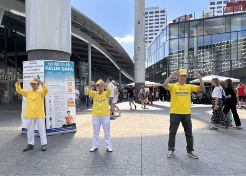Image for article Países Bajos: Dando a conocer Falun Dafa y generando conciencia sobre la persecución
