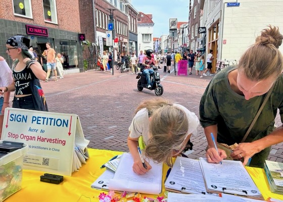 Image for article Países Bajos: Jornada informativa sobre Falun Dafa en Amersfoort
