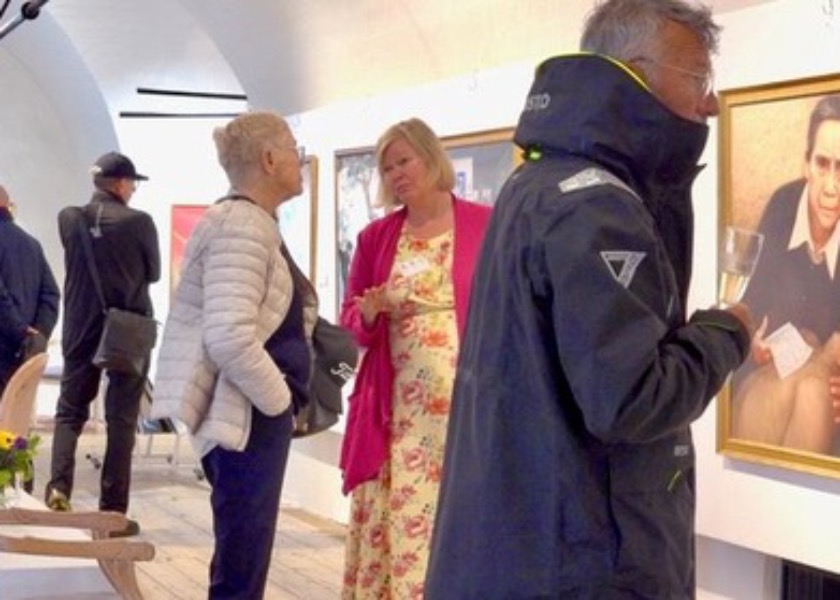 Image for article Marstrand, Suecia: Una exposición de arte trae inspiración y esperanza